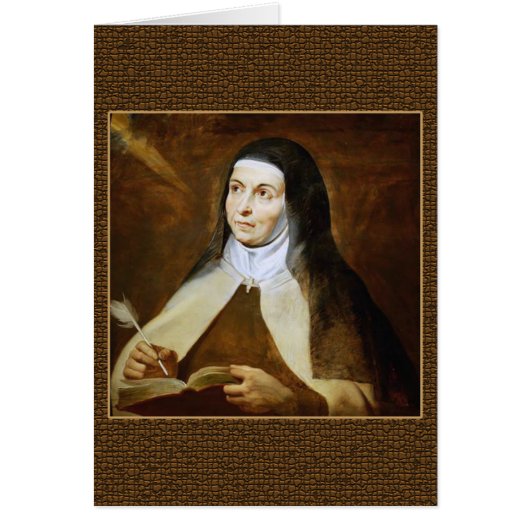 Prayer of Saint Teresa of Avila Cards (Front)