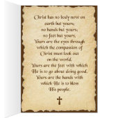 Prayer of Saint Teresa of Avila Cards (Inside (Right))