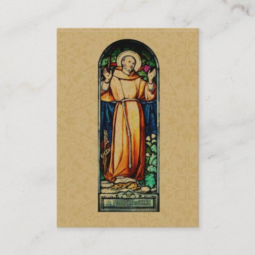 Prayer of St Francis of Assisi Holy Cards