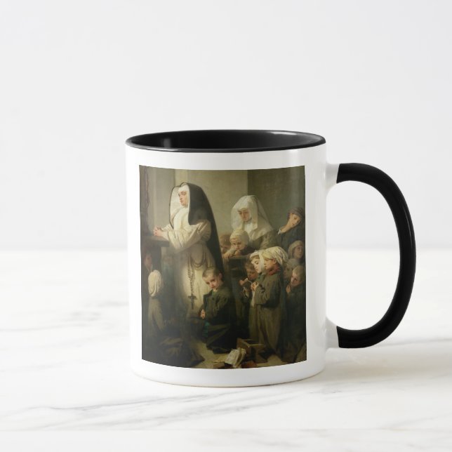 Prayer of the Children Suffering from Ringworm Mug (Right)