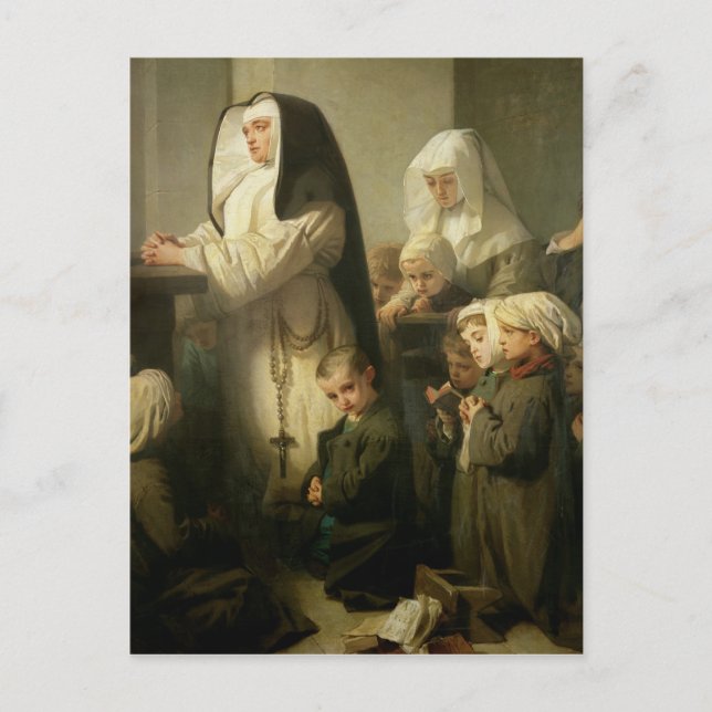 Prayer of the Children Suffering from Ringworm Postcard (Front)