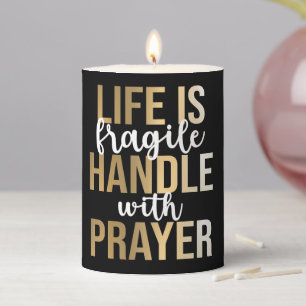 Prayer Pillar Candle