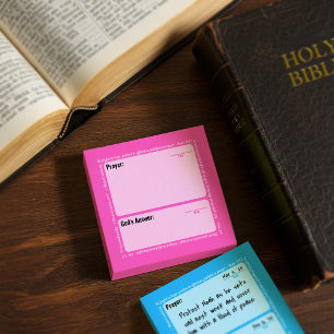 Prayer Post-It Notes (Pink)