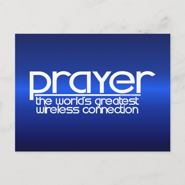 PRAYER POSTCARD (Front)