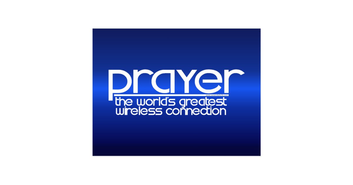 PRAYER POSTCARD | Zazzle.com