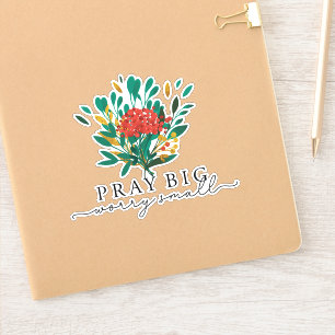 Prayer Quote Christian Bible Verse Sticker