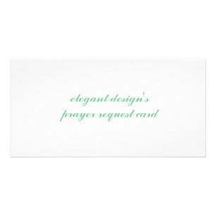 prayer request photocard 8"x4" photocard card