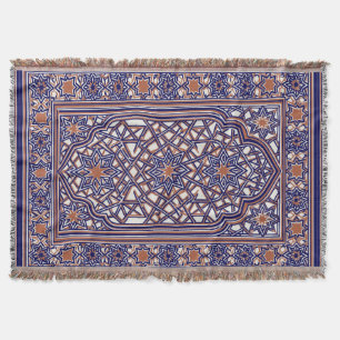 Prayer rug throw blanket 