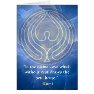 Prayer-Rumi and Poetic Art Cards