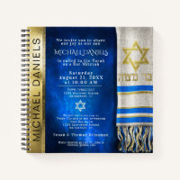 Prayer Shawl Artwork 3 Ring Binder Notebook