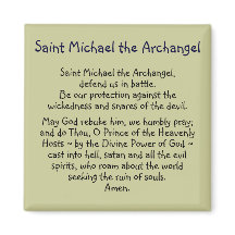 Prayer ~ St. Michael Magnet