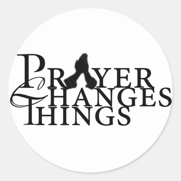 Prayer Stickers | Zazzle