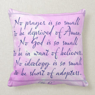 Prayer Throw Pillow