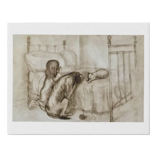 Prayer Time Faux Canvas Print