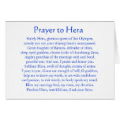 Prayer to Hera (Front Horizontal)