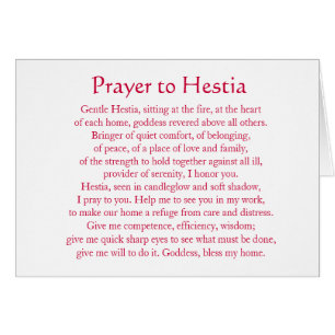 Prayer to Hestia
