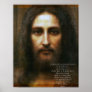 Prayer to The Holy Face of Jesus. Poster