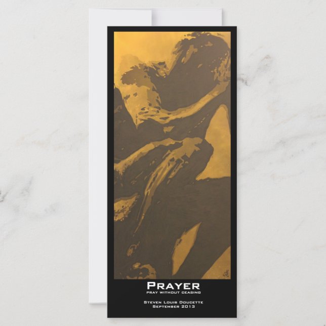 "Prayer" Value Bookmarks (Front)