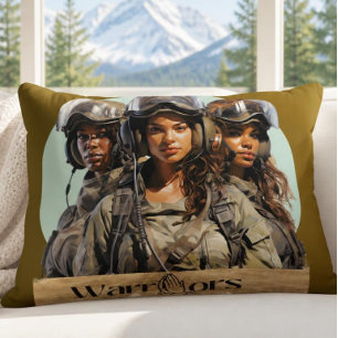 Prayer Warrior Accent Pillow