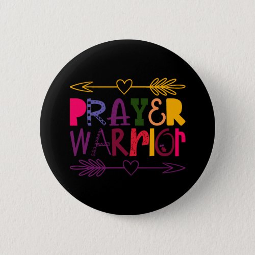 Prayer Warrior Button