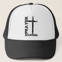 Prayer Warrior Cross Hat