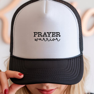 Prayer Warrior Faith Trucker Hat