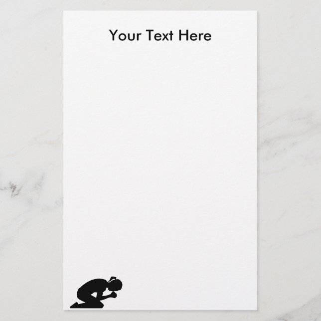 Prayer Warrior Letterhead (Front)