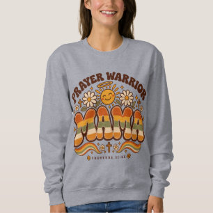 Prayer Warrior Mama Christian Women's Sweatshirt
