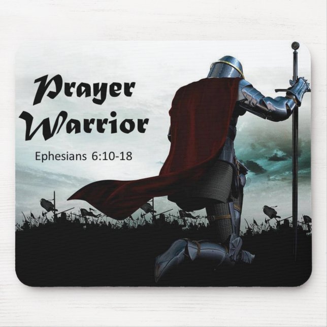 Prayer Warrior Mousepad (Front)