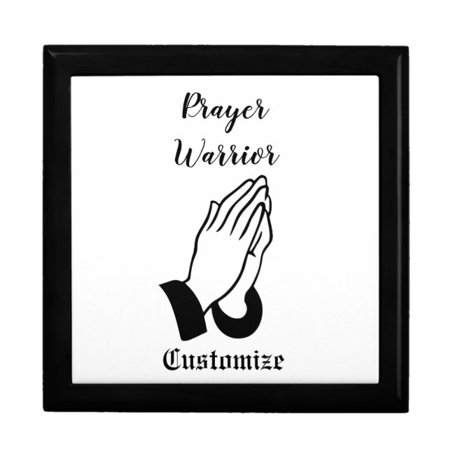 Prayer Warrior Praying Thunder_Cove Gift Box (Front)