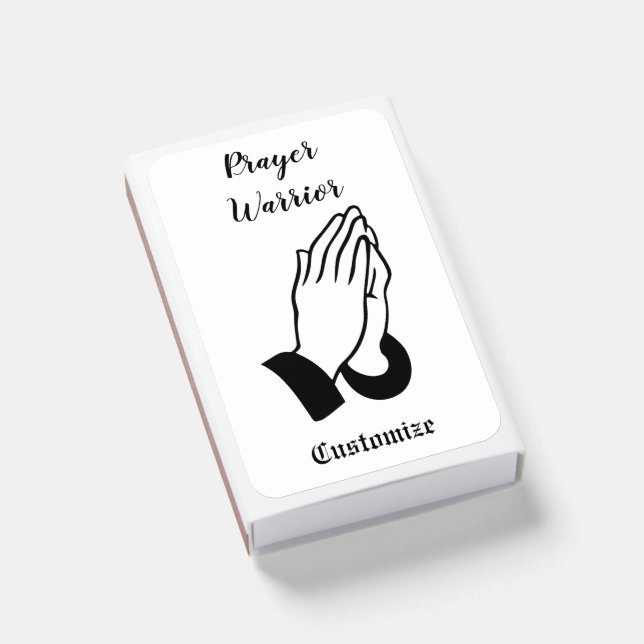 Prayer Warrior Praying Thunder_Cove Matchboxes (Front Closed)