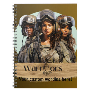 Prayer Warrior Spiral Notebook