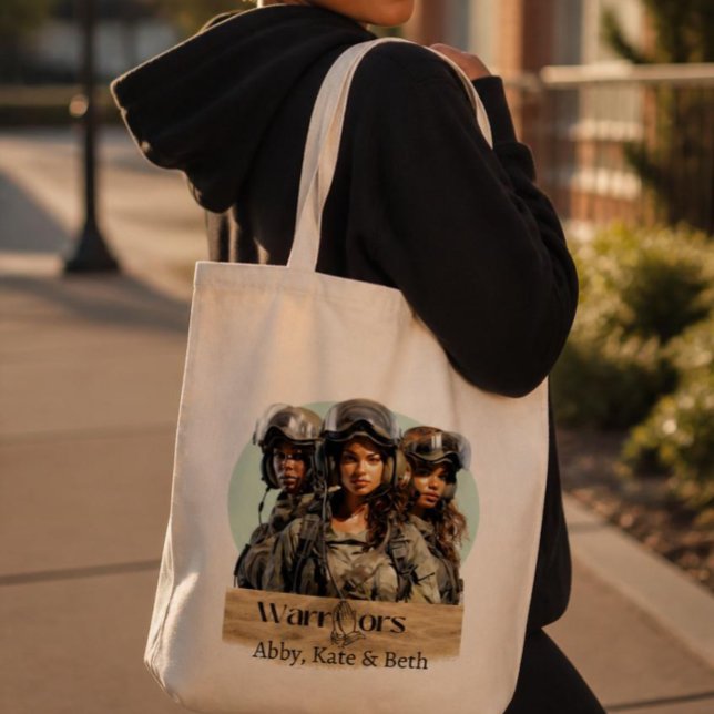 Prayer Warrior tote bag (Creator Uploaded)