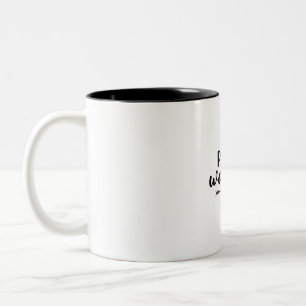 Prayer Warrior  Two-Tone Coffee Mug