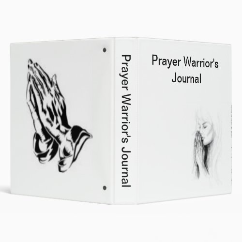 Prayer Warriors Journal 3 Ring Binder