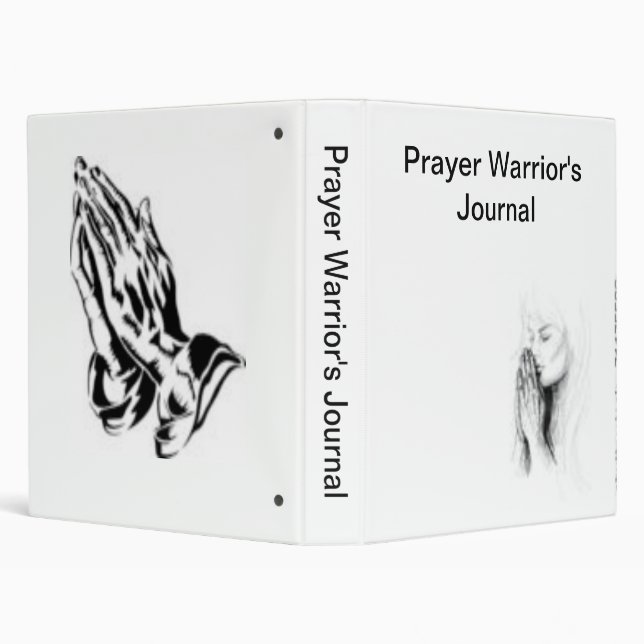 Prayer Warrior's Journal 3 Ring Binder (Background)