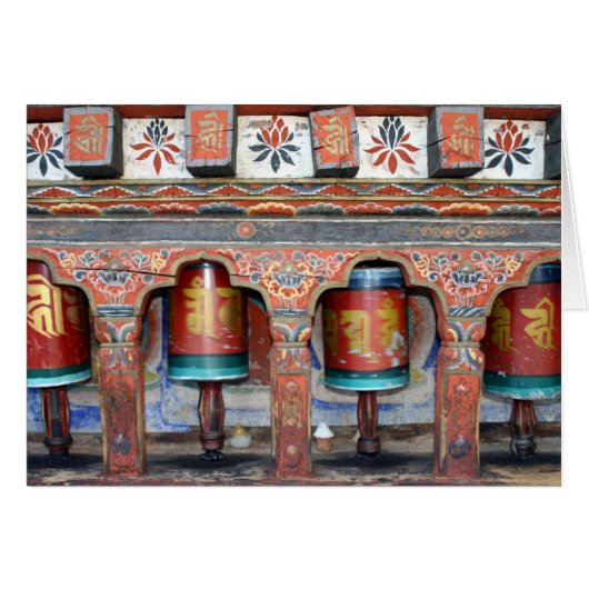 prayer wheels spin cards (Front Horizontal)
