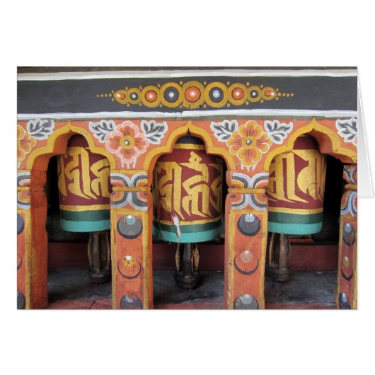 prayer wheels three cards (Front Horizontal)