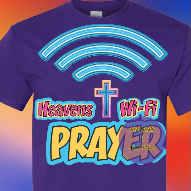 Prayer - wifi - Christian T-Shirt (Creator Uploaded)