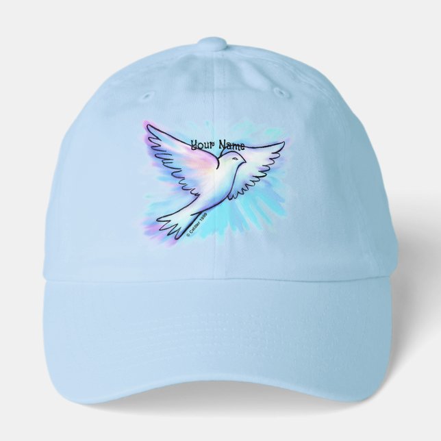 Prayer Works Dove  Christian   Hat  (Front)