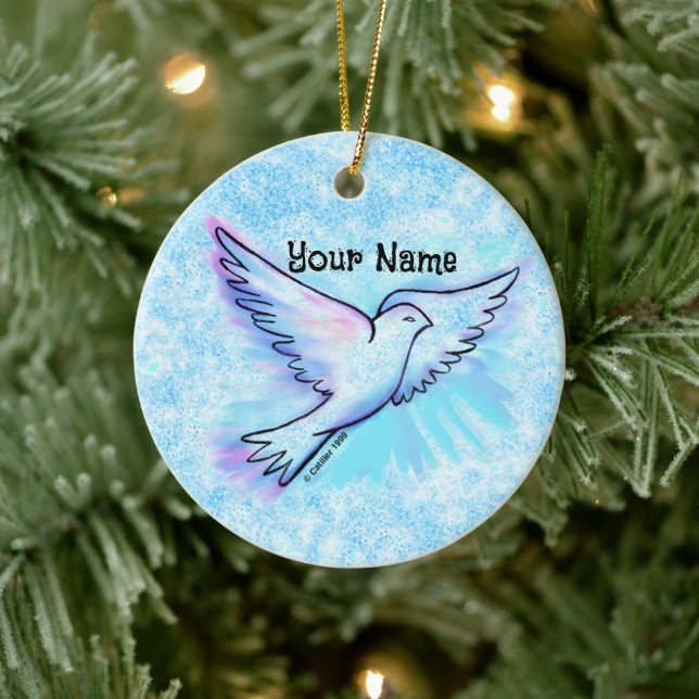 Prayer Works Dove Ornament  (Tree)