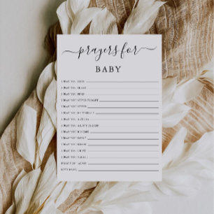 Prayers for Baby   Prayers Card   Wishes for Baby