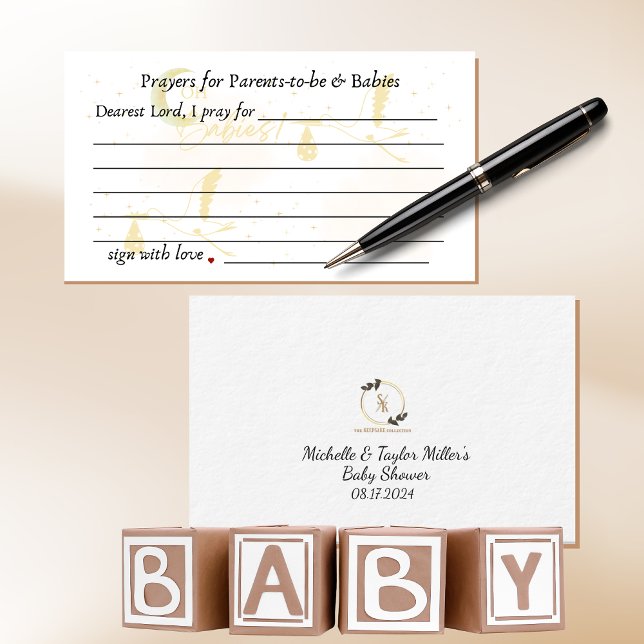 Prayers for Parents-to-be & Babies Enclosure Card (Creator Uploaded)