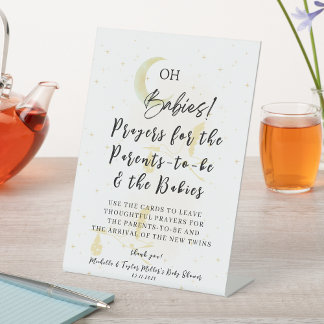 Prayers for Parents-to-be & Babies Pedestal Sign