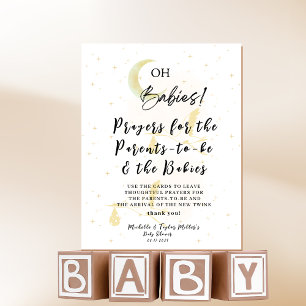 Prayers for Parents-to-be & Babies Pedestal Sign
