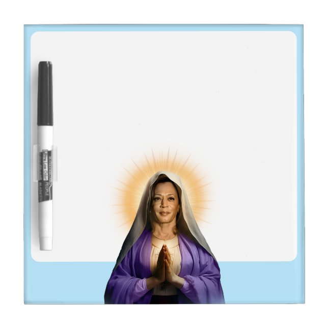 Prayers from Kamala Harris Dry Erase Board (Front)