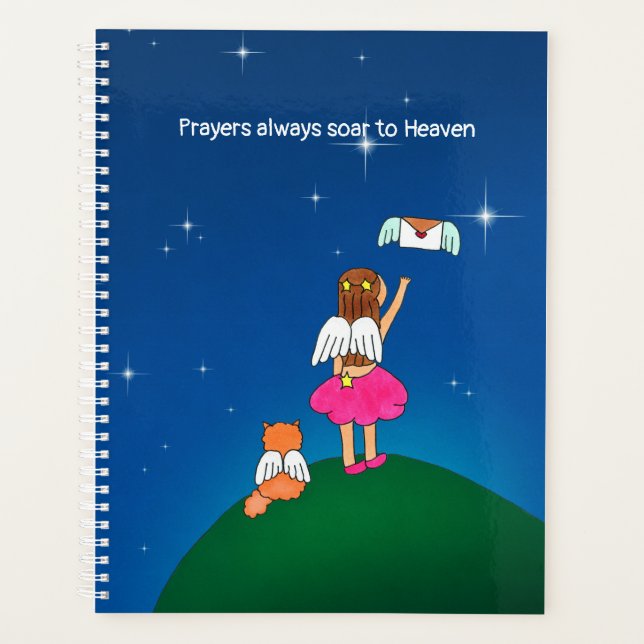 Prayers Soar to Heaven Planner (Front)