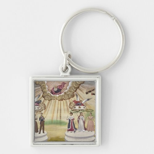 Prayers to the Gods for the Liberation of Greece Keychain