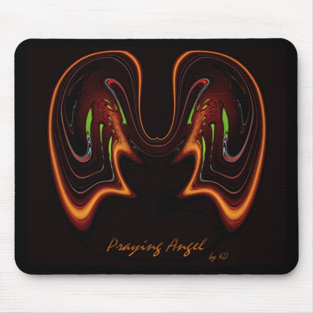 Praying Angel Mousepad (Front)