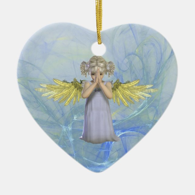 Praying Angel Ornament (Front)